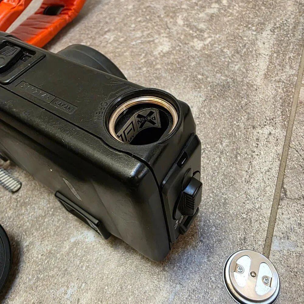Vintage Nikon Action Touch Underwater Camera Waterproof PARTS REPAIR please read